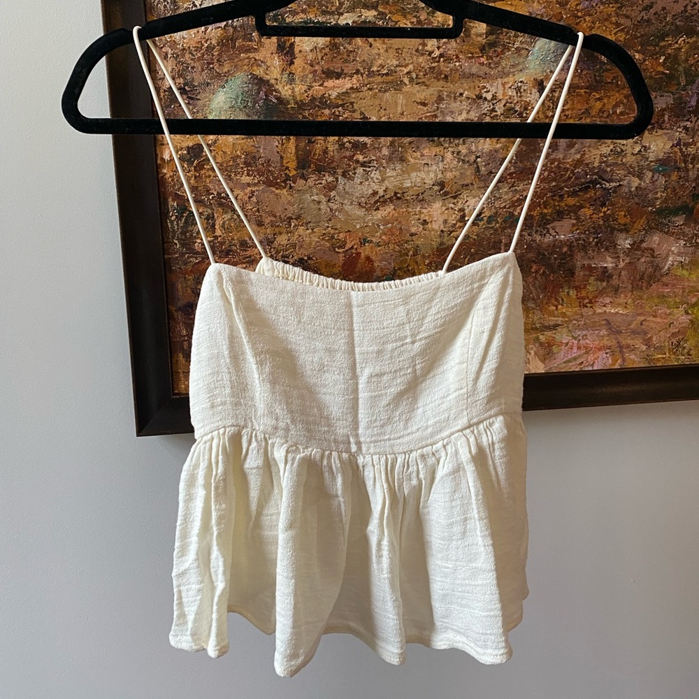 Babydoll, Spaghetti Strap Crop Top